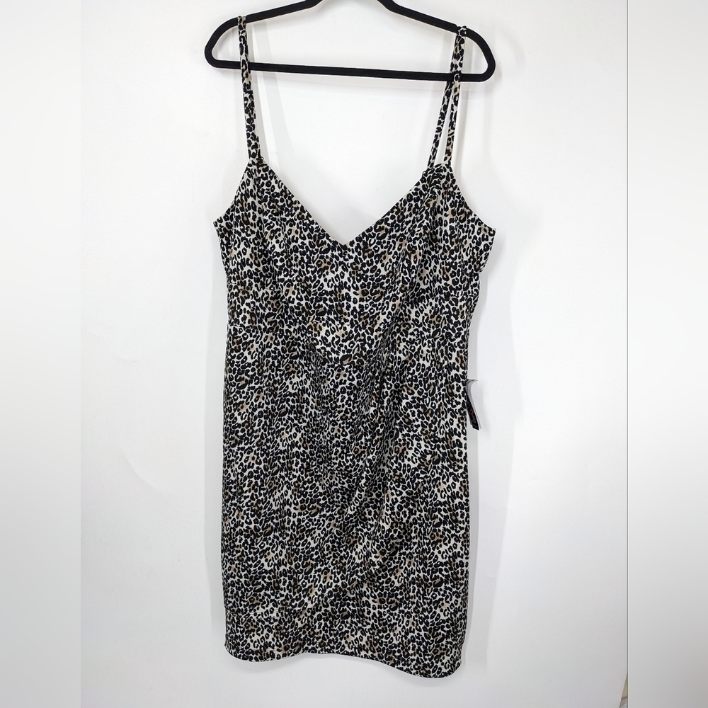 NWT TEEZE ME Animal Print Spaghetti Strap Dress